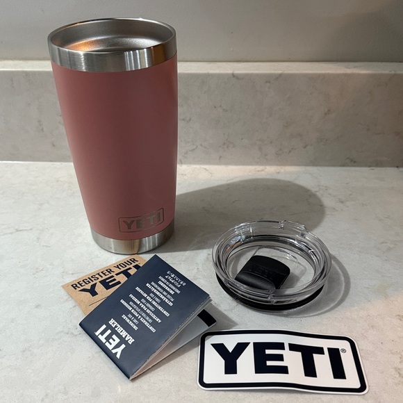 Yeti Other - 💗Sandstone Pink Yeti Rambler 20oz